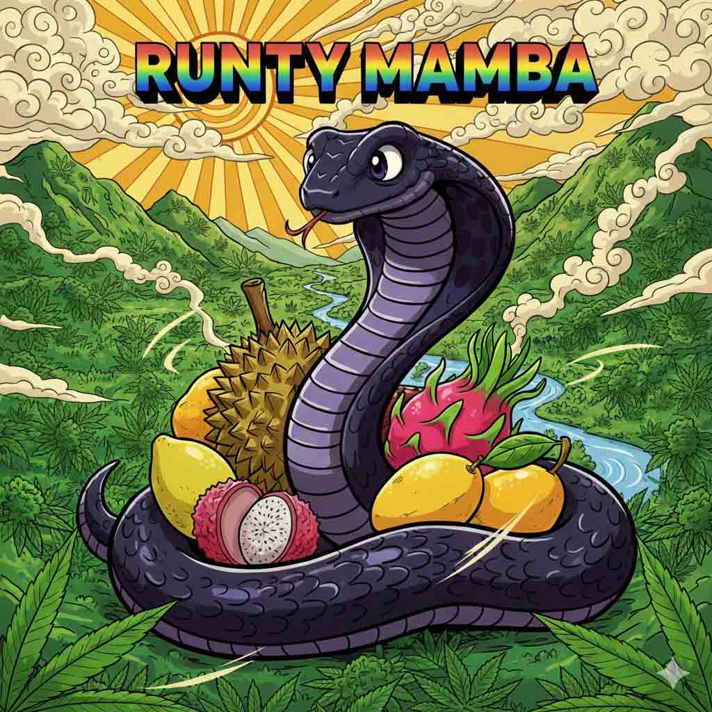 RUNTY MABA FLEUR CBD DES USA INDOOR TOP QUALITE