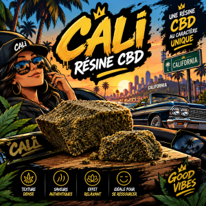 RESINE CBD CALI PUISSANTE MODIFIE
