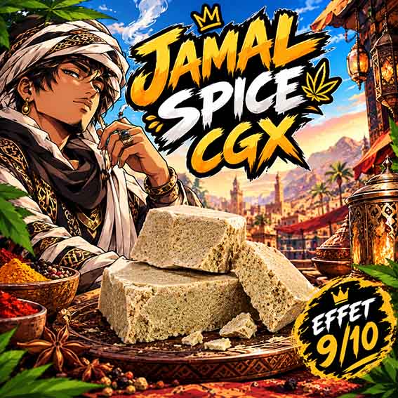 RESINE CBD JAMAL SPICE UN CONCENTRE DE PLAISIR